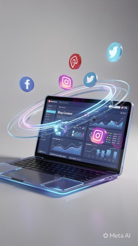 premium 3d content marketing concept floating soci premium 3d content marketing concept floating soci